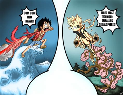 Luffy vs Naruto - Anime Debate Photo (35955563) - Fanpop