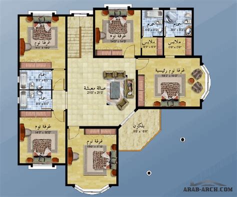 Concept 38+ Traditional Arab House Ground Plan