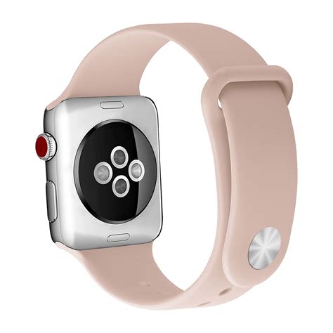 Apple Watch 44/42mm Naztech Pink (Pink Sand) Silicone Watch Band | Walmart Canada