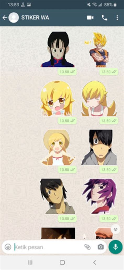 Sticker WA Anime WAStickerApps for Android - Download