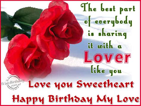 funny-love-sad-birthday sms: birthday wishes to lover