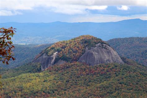 Looking Glass Rock, North Carolina, Guided Hike. 1-day trip. Certified guide