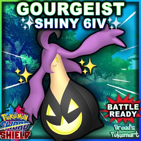 Ultra Shiny 6IV GOURGEIST // Pokemon Sword and Shield // Lv100 - Etsy