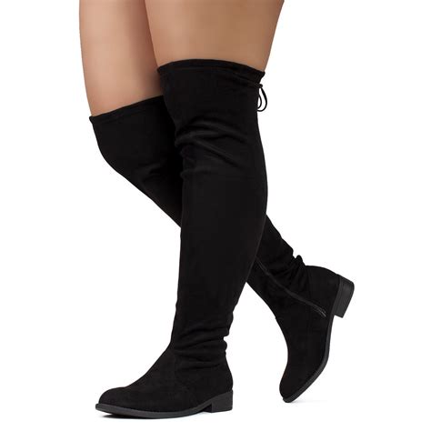 Room Of Fashion - "Wide Calf & Wide Width" Stretchy Over The Knee Sock ...