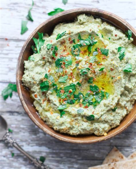 Roasted Eggplant Hummus (Keto, Dairy-free, Vegan) - Noshin' & Num Nums ...