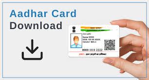 E-AADHAR CARD DOWNLOAD ONLINE - UIDAI Aadhaar