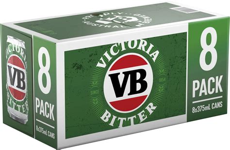 Buy Victoria Bitter 8pk Can 375mL Online