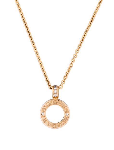 Bvlgari 18K Medallion Necklace - Necklaces - BUL20819 | The RealReal