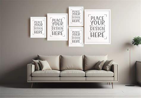 Set of Wall Art Mockups Graphic by Ali's Design · Creative Fabrica