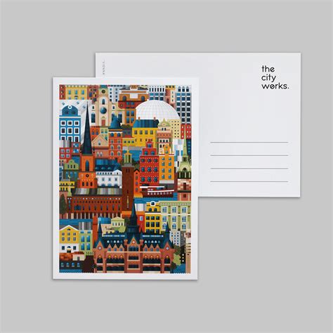 Stockholm Postcard Set | The City Works