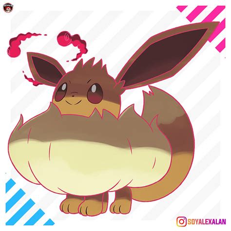 GIGANTAMAX EEVEE by Alexalan on DeviantArt