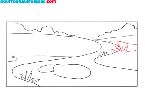 How to Draw a River - Easy Drawing Tutorial For Kids