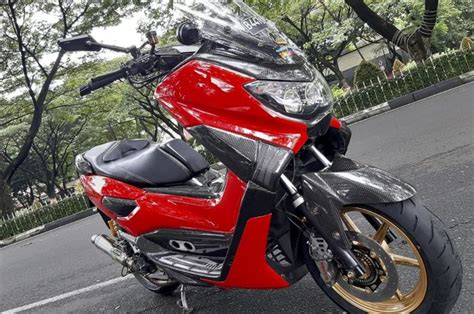 Modif Yamaha NMAX Racing, Tampilan dan Jeroan Mesin Enggak Kacangan - GridOto.com