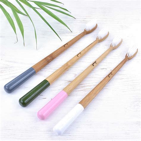 Bamboo Toothbrush Medium Plant Based Bristles - Truthbrush | Peace With The Wild