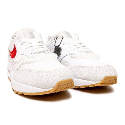 nike men air max 1 prm white university red