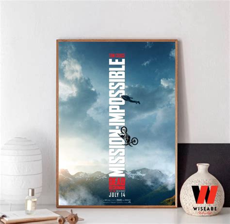 The First Poster For Mission Impossible 7 Poster - Wiseabe Apparels