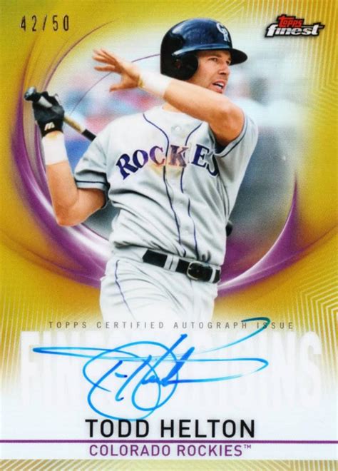 ミントモール / MINT 札幌店 / 2019 TOPPS Finest Todd Helton Finest Origins ...