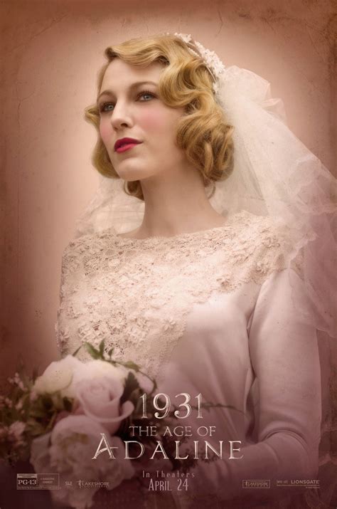 Age of Adaline Posters Show Immortal Blake Lively Through 8 Decades | Collider