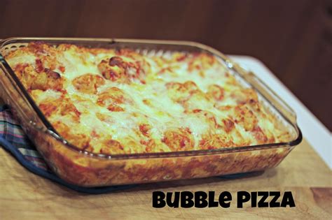 For the Love of Naps: What's for Dinner Wednesday: Bubble Pizza