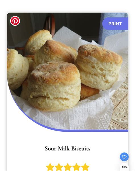 Sour milk biscuits in 2023 | Milk biscuits, Soured milk, Biscuits