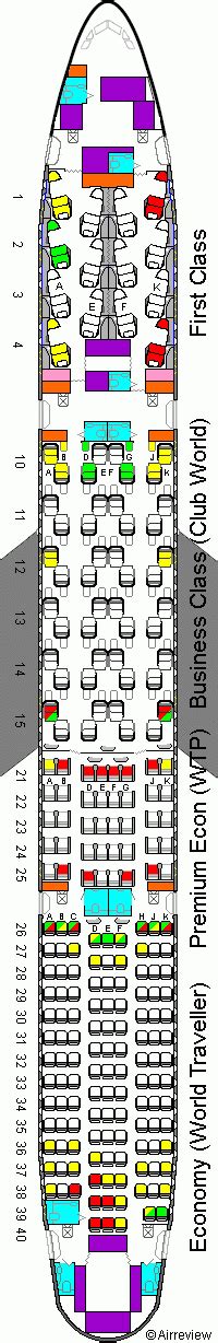 Boeing 777 200er Seat Map British Airways | Brokeasshome.com