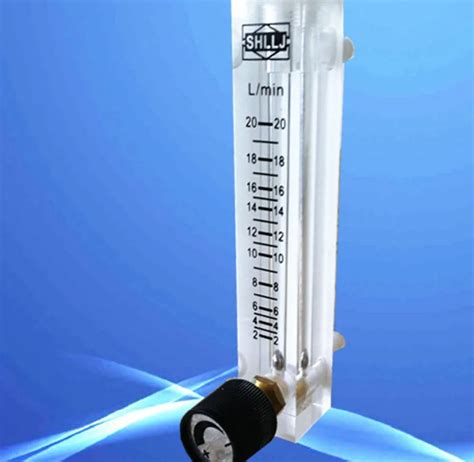 LZQ 7(2 20)LPM air flow meter(H=120mm gas flow meter)with control valve ...