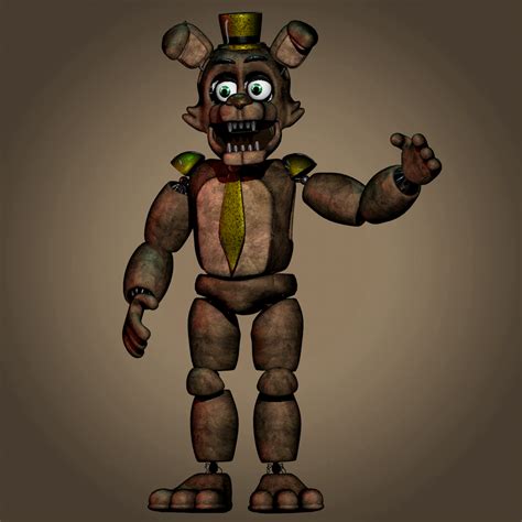 Modelled my own FNAF Character! (Any ideas for items like mic or guitar or anything?) : r ...