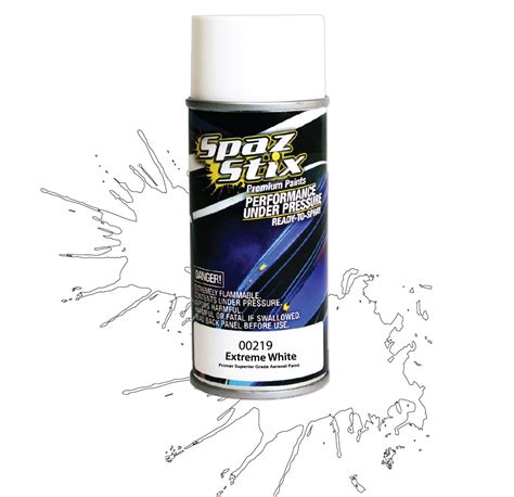 Spaz Stix Extreme White Primer Superior Grade 3.5oz Can SZX00219 00219 - Rotor Ron