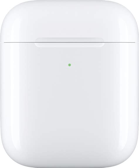 Apple AirPods Wireless Charging Case White MR8U2AM/A - Best Buy