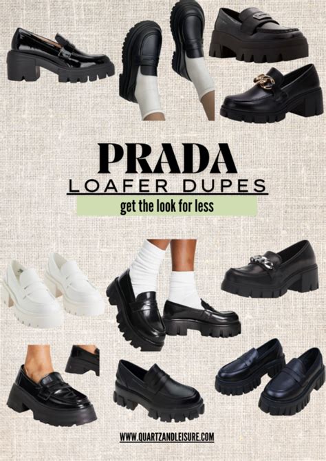 The Best Prada Monolith Loafer Dupes in 2023