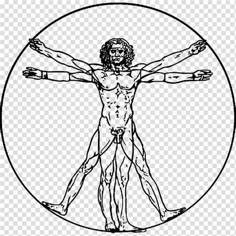 Vitruvian Man , Leonardo Da Vinci transparent background PNG clipart | Vitruvian man, Vitruvian ...