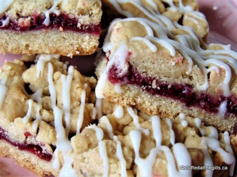 Raspberry Brown Sugar Shortbread Squares