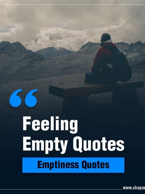 Feeling Empty Quotes - Shayaritag