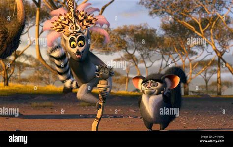 Madagascar movie king hi-res stock photography and images - Alamy