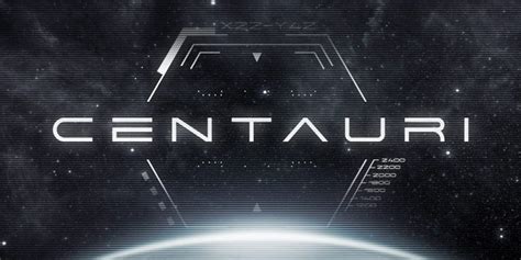 Centauri - Futuristic Font Download | Futuristic fonts, Futuristic typography, Sci fi fonts