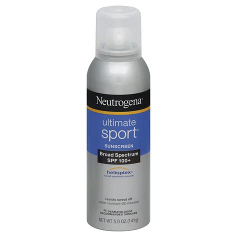 Neutrogena Ultimate Sport Broad Spectrum Sunscreen Spray SPF 100+ - Shop Sunscreen & Self ...