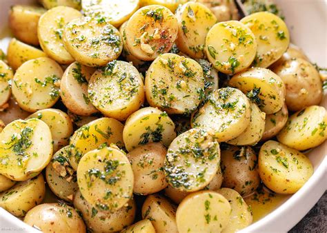 Fried Potatoes Recipe with Garlic Browned Butter – How to cook Baby ...