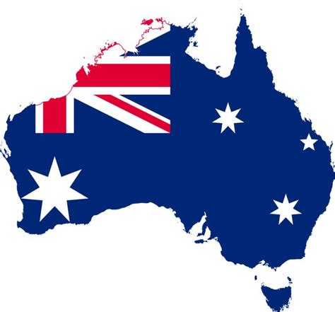 AUSTRALIA FLAG MAP IMAGES | Australia flag, Australia flag image, Flag