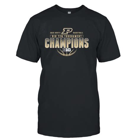 Promotions Purdue Mens Basketball 2023 B1g Tournament Champions T-shirt ...