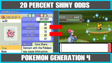 Shiny Pokémon Cute Charm Glitch! - Generation Four Tutorial. - YouTube