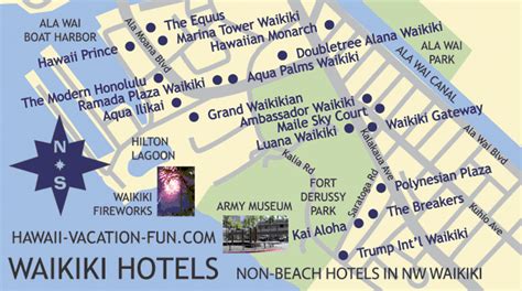 Non-Beach Waikiki Hotels: Deals & Details at the Entry to Waikiki.