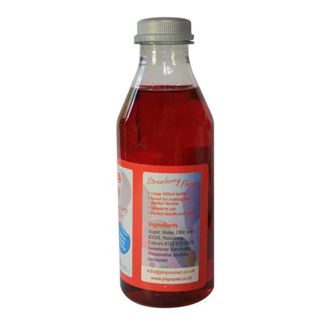 Slushie Syrup - Strawberry 500ml