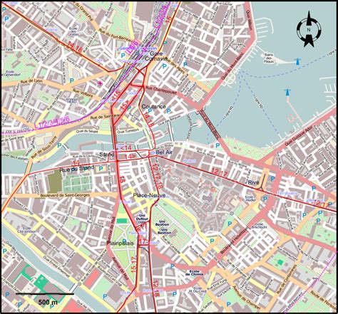 Hobart Perspectiva Aprendizaje geneva transport map Geografía Sombra ...