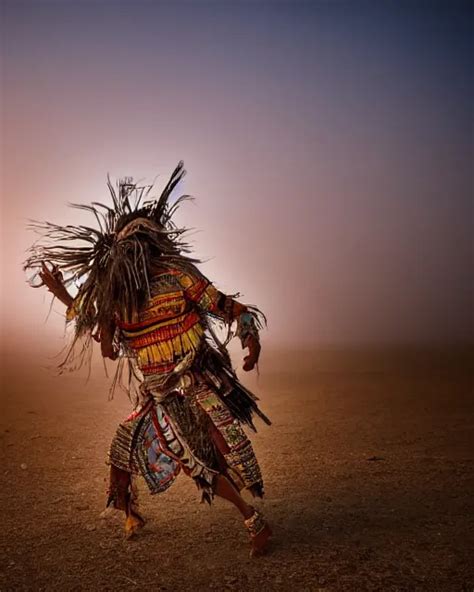 tribal chaman dancing as vegetation and flowers grows | Stable Diffusion | OpenArt