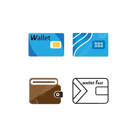 Wallet Illustration Vector Art PNG, Wallet Logo Vector Illustration Template, Shop, Business ...