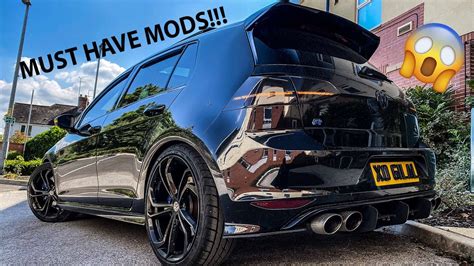 5 MUST HAVE mods for your VW Golf R/GTI! - YouTube