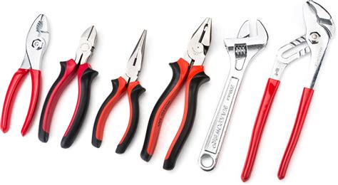 Buy MAXPOWER 6-Piece Wrench and Pliers Set - Includes 8-Inch Adjustable Wrench, 8-Inch Linemans ...