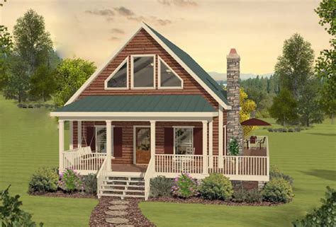 Two-Bedroom Cottage Home Plan - 20099GA | 1st Floor Master Suite, CAD Available, Cottage ...