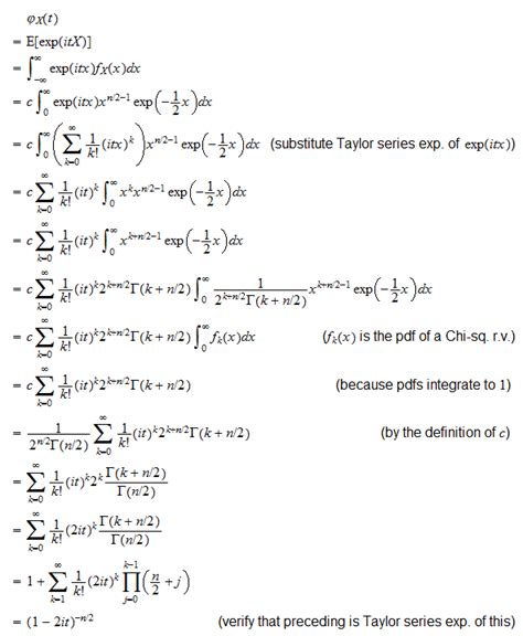 Chi-square distribution | Mean, variance, proofs, exercises