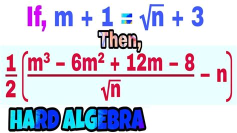 ALGEBRA HARD PROBLEMS - ALGEBRA HARD QUESTIONS (In Hindi) | Algebra Questions and Answers - YouTube